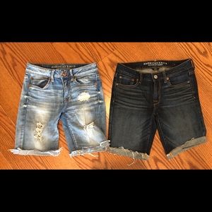 2 pairs American Eagle shorts